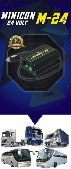 MINICON M-24 untuk kendaraan dengan sistem 24 volt