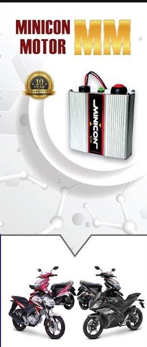 MINICON MM, Minicon Motor untuk sepeda motor